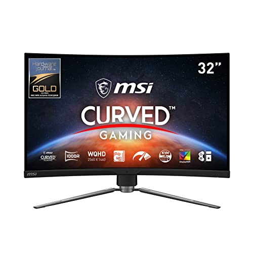 MSI MPG ARTYMIS 323CQRDE 32 Zoll 1000R Curved Gaming Monitor,...