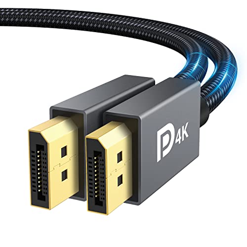 IVANKY DisplayPort Kabel 2M 144Hz, [VESA-Zertifiziert] DP Kabel...