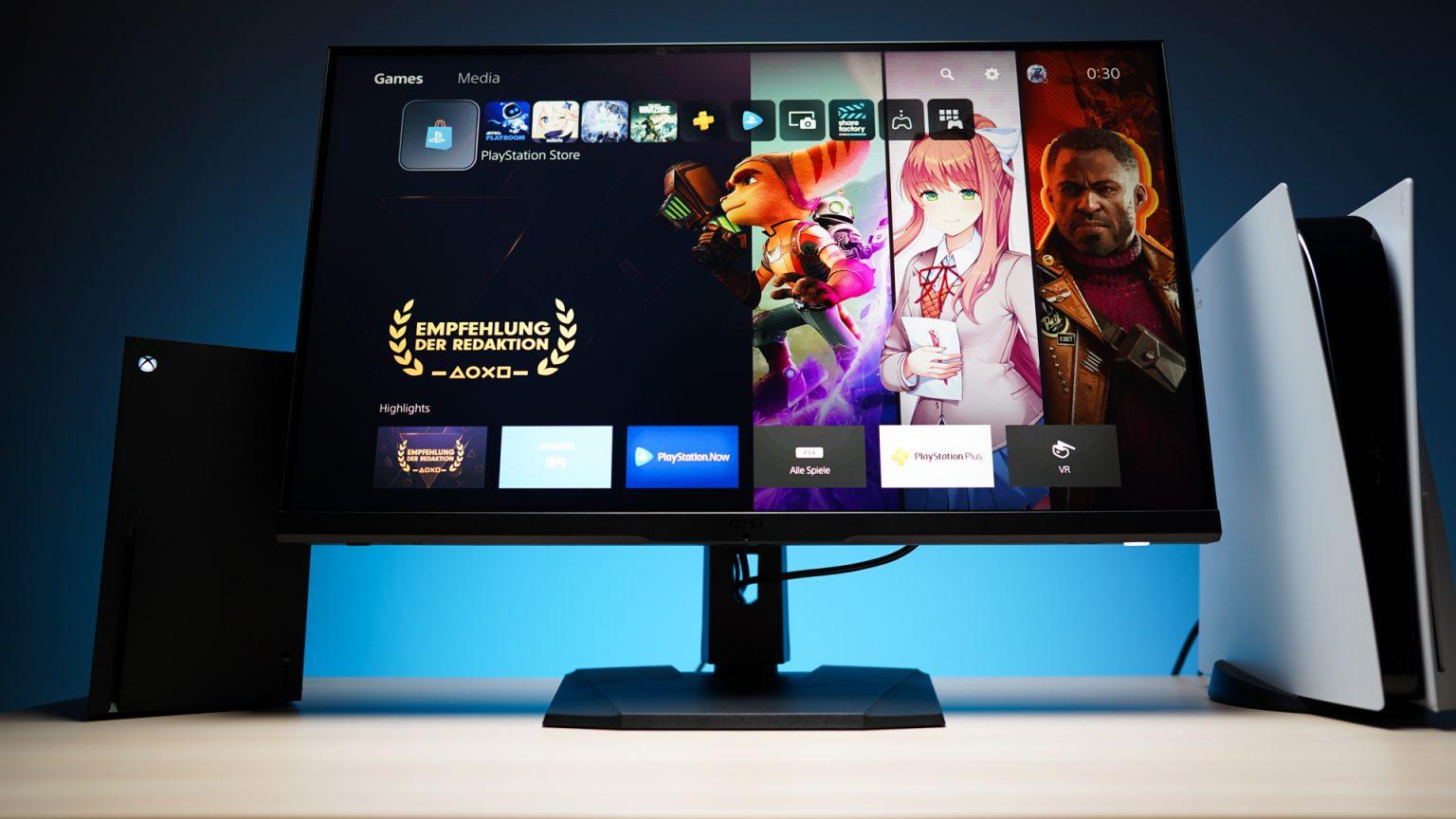 Die besten GamingMonitore für PS5 & Xbox Series X HDMI 2.1