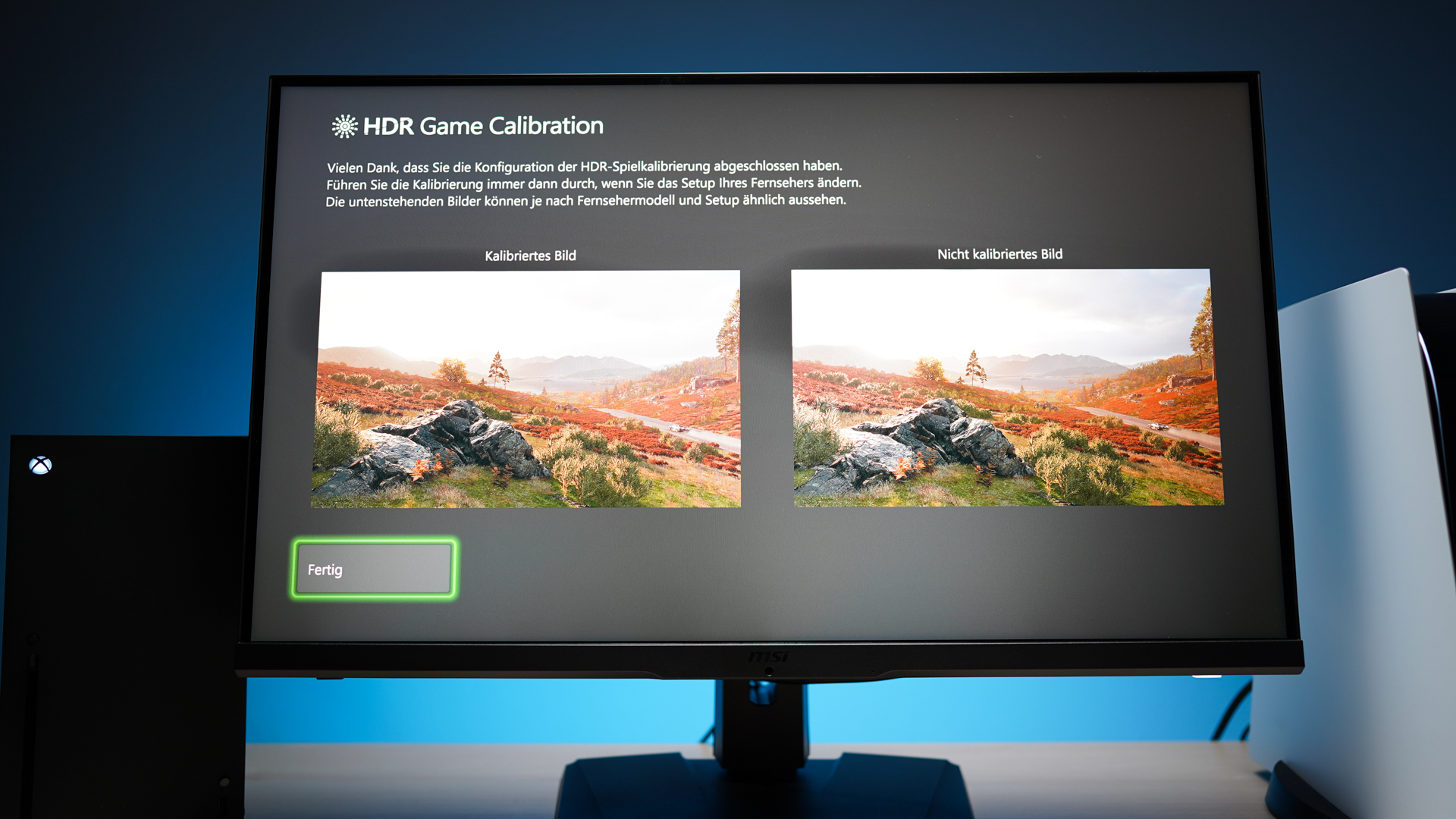 MSI Optix MPG321QRF-QD - Bester Gaming-Monitor für Xbox Series X HDR