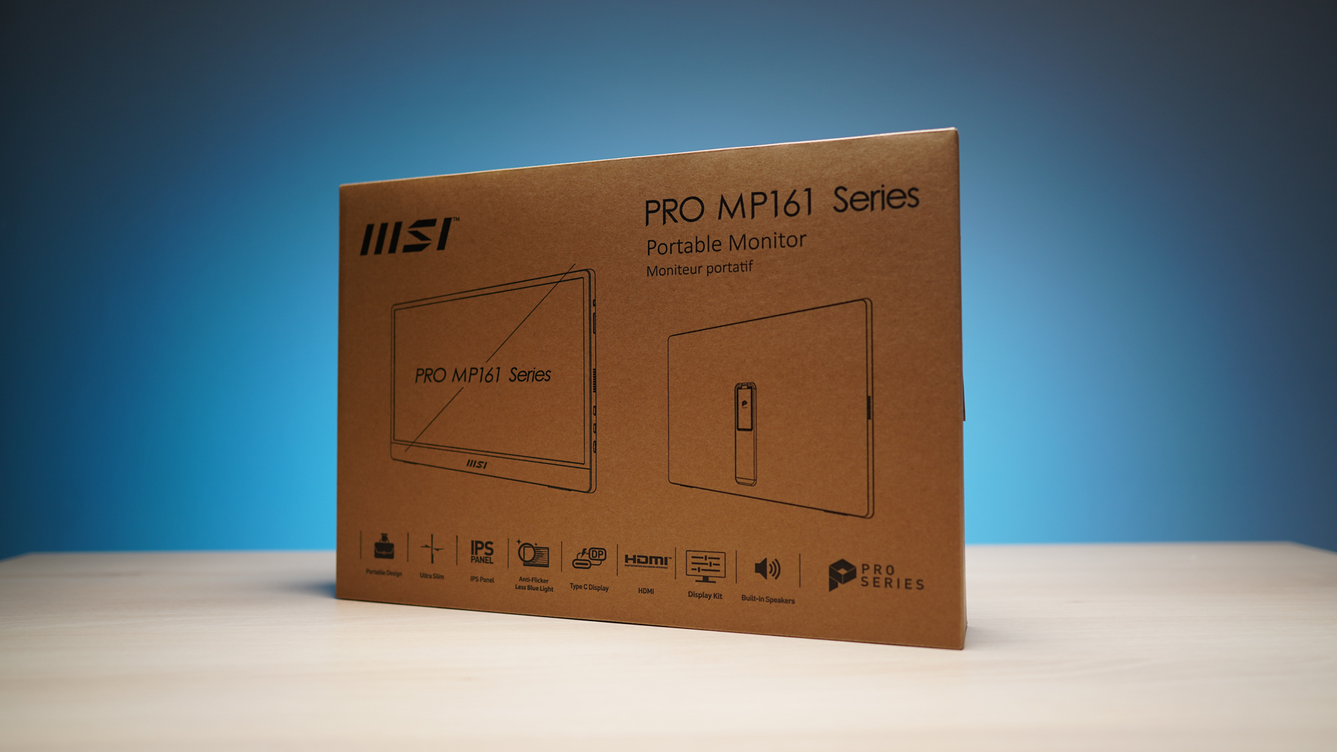 MSI PRO MP161 Box